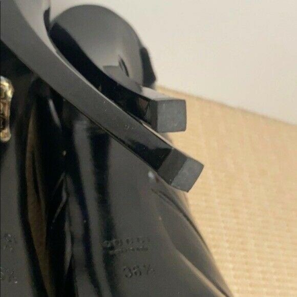 Authentic GUCCI Suede Leather Ankle Boots Sz 36.5 - Picture 7 of 12